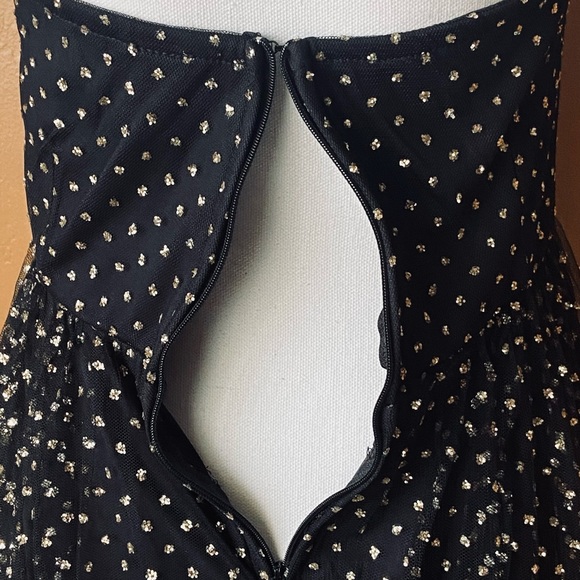 Windsor Long Black Strapless Prom Dress (M) NWOT - Picture 7 of 16